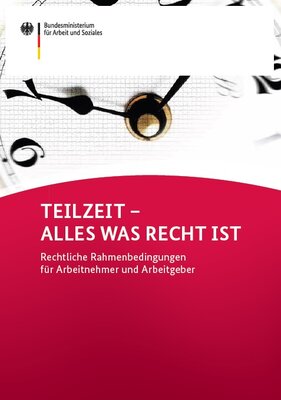 Deckblatt der Broschüre Teizeit - alles was Recht ist